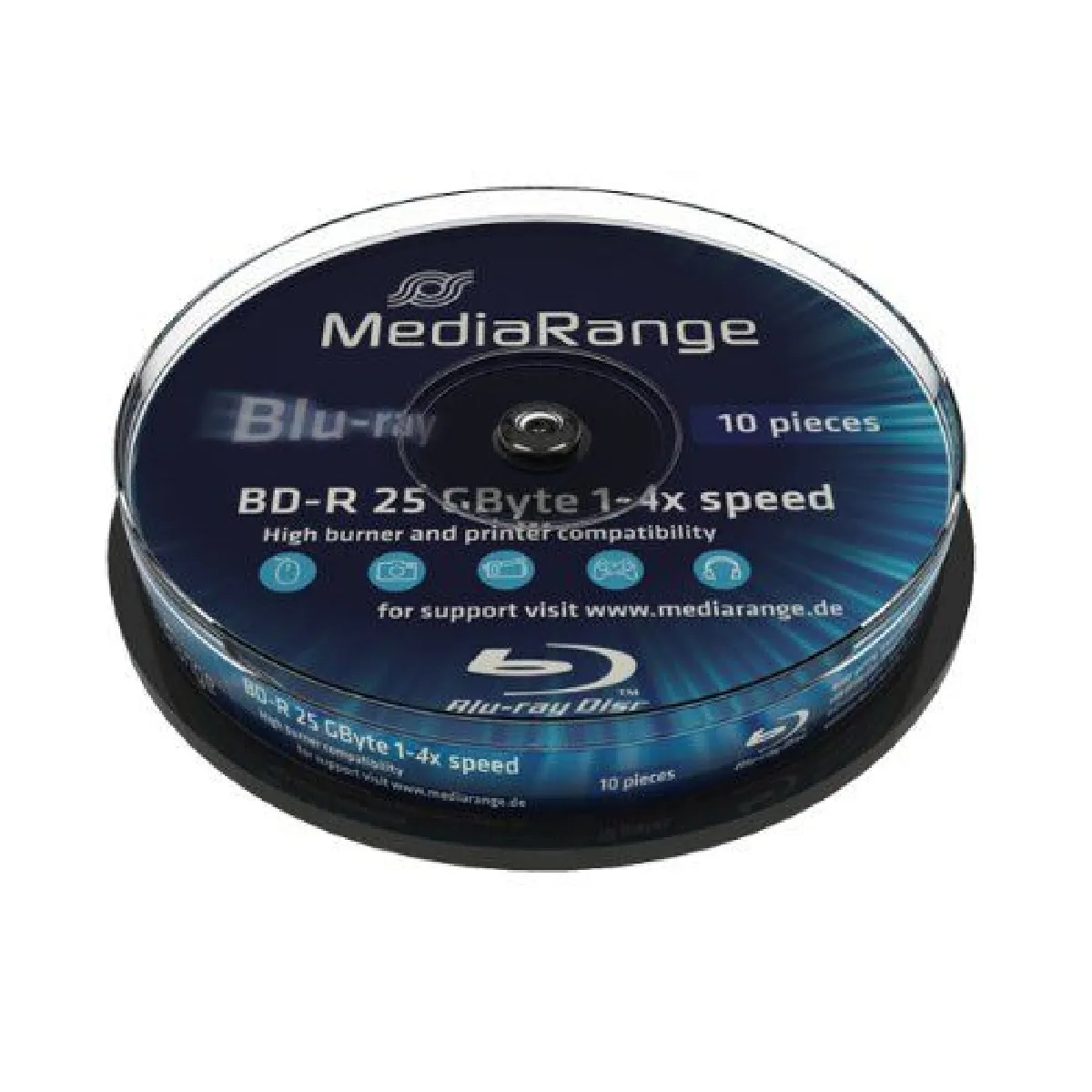 MEDIARANGE  MR499 disque vierge Blu-Ray