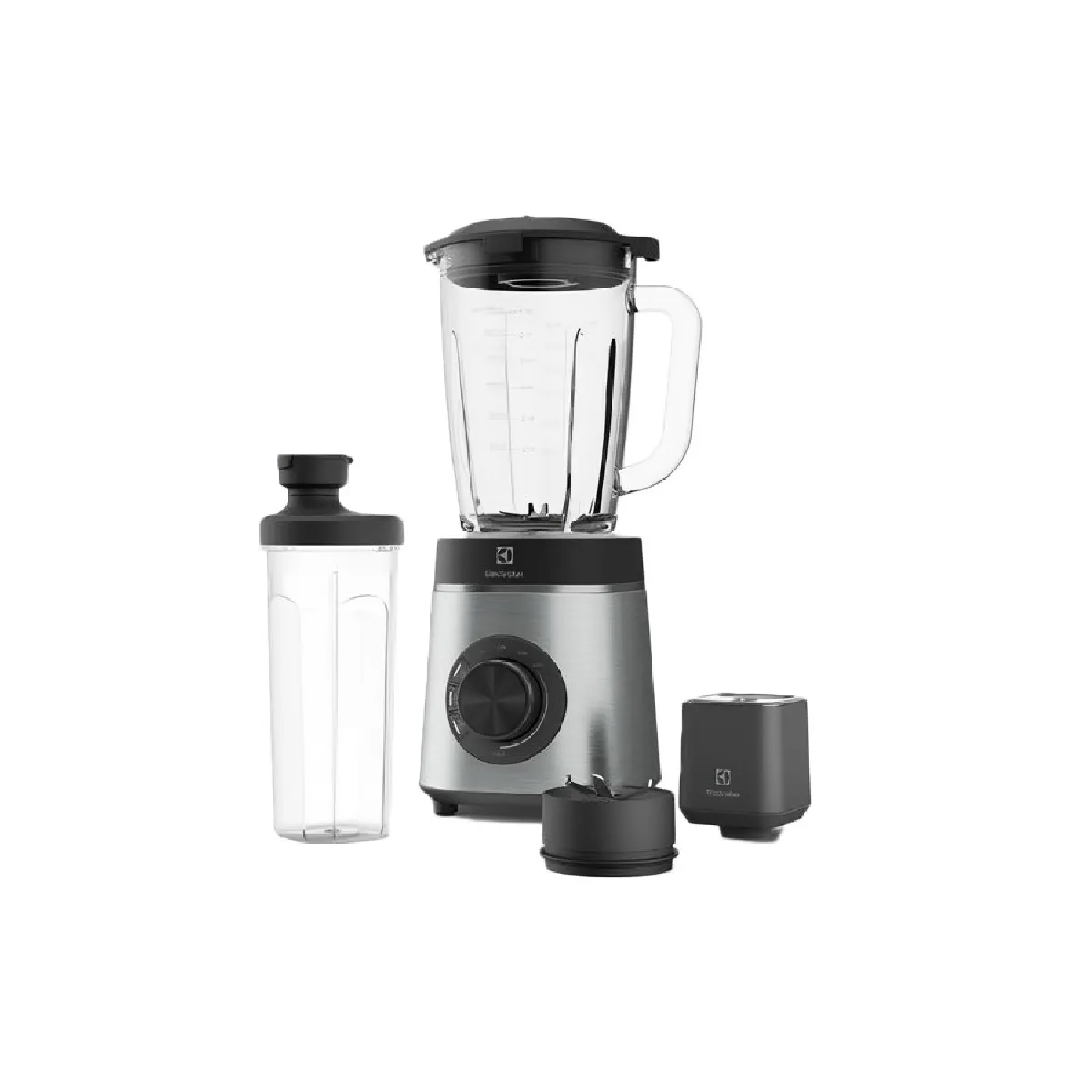 Blender Electrolux Explore 6 E6VB1 8ST Crusher Glace Pichet Résistant À La Chaleur De 1 75 Vitesse Continue Fonction Impulsion 3 Programmes Bouteille À Emporter Acier