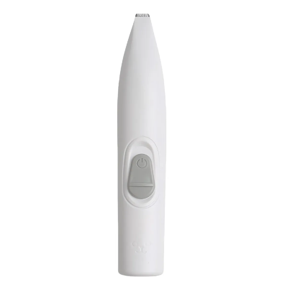 Tondeuse pour animaux de compagnie à piles - Coupe douce et silencieuse White