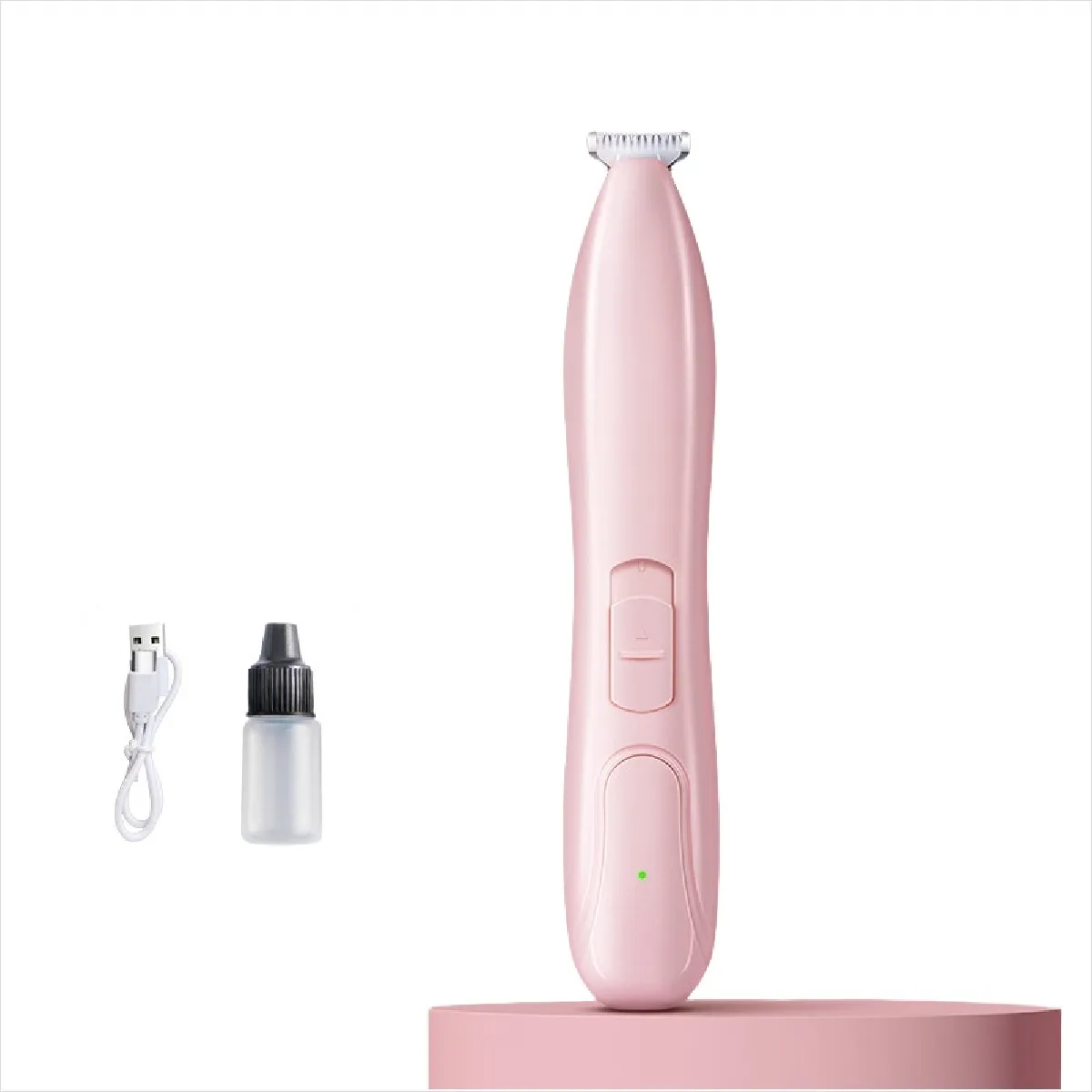 Tondeuse Rechargeable pour Pattes d'Animaux - Le Toilettage Facilité Pink
