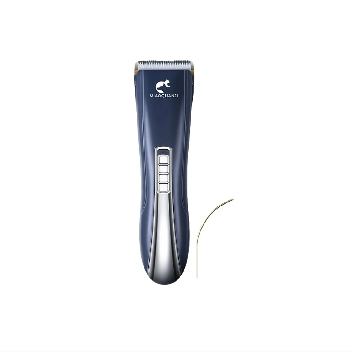 Tondeuse Électrique pour Animaux de Compagnie - Toilettage Professionnel et Facile Blue