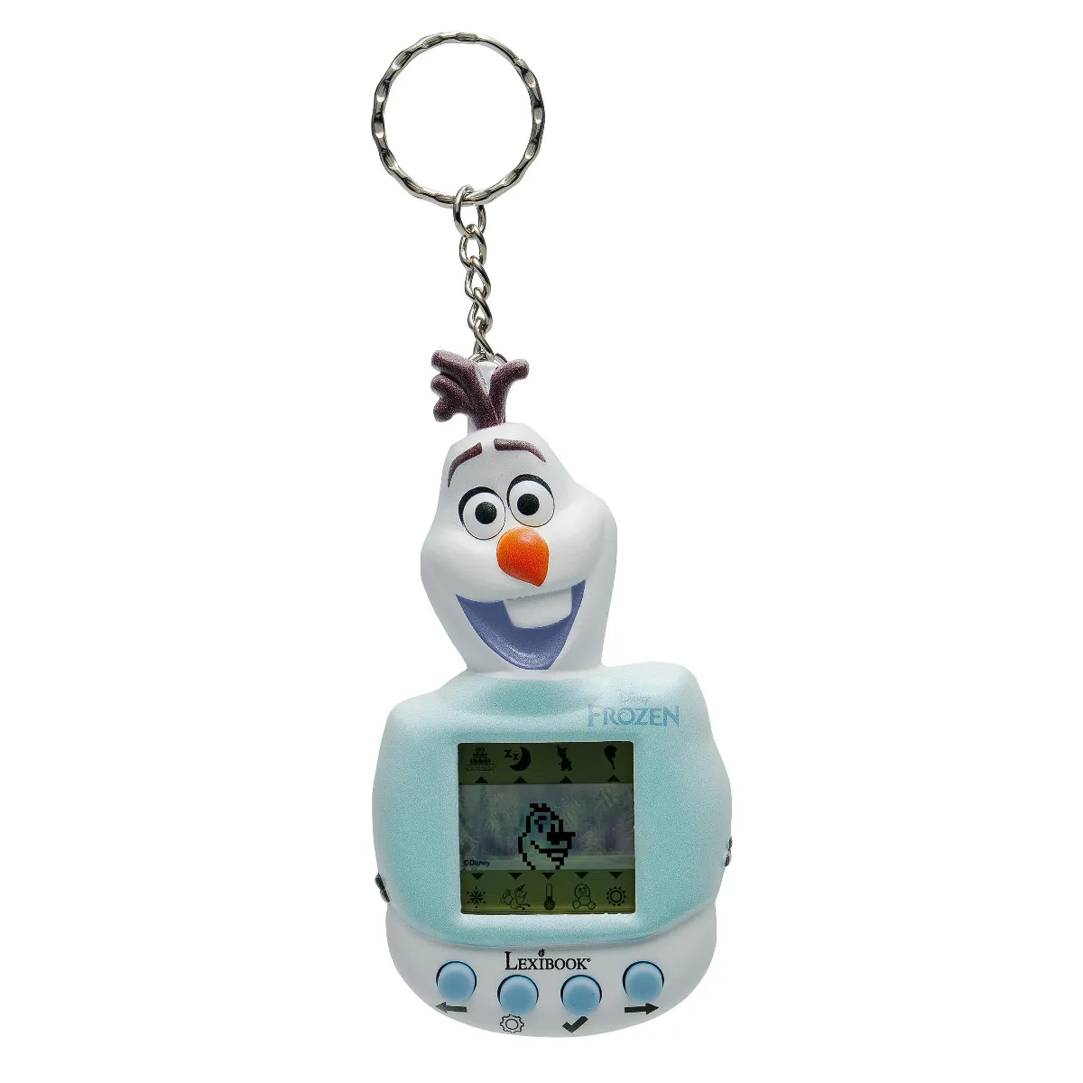 LEXIBOOK Console La Reine des Neiges My Best E® avec écran LCD comprenant 3 jeux de lunivers La Reine des Neiges