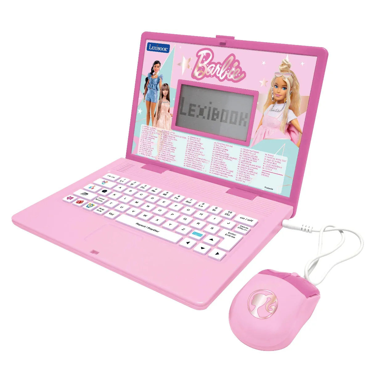 Ordinateur éducatif bilingue avec 164 activités Barbie ENFR - vue 10
