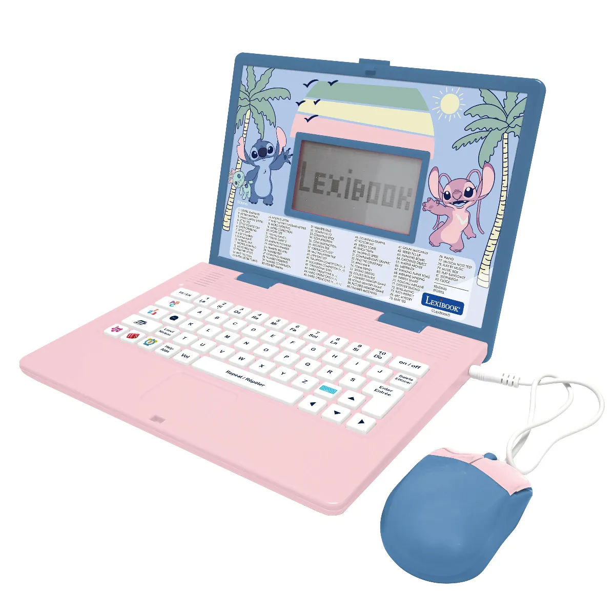 Ordinateur éducatif bilingue avec 164 activités au design Stitch ENFR - vue 9