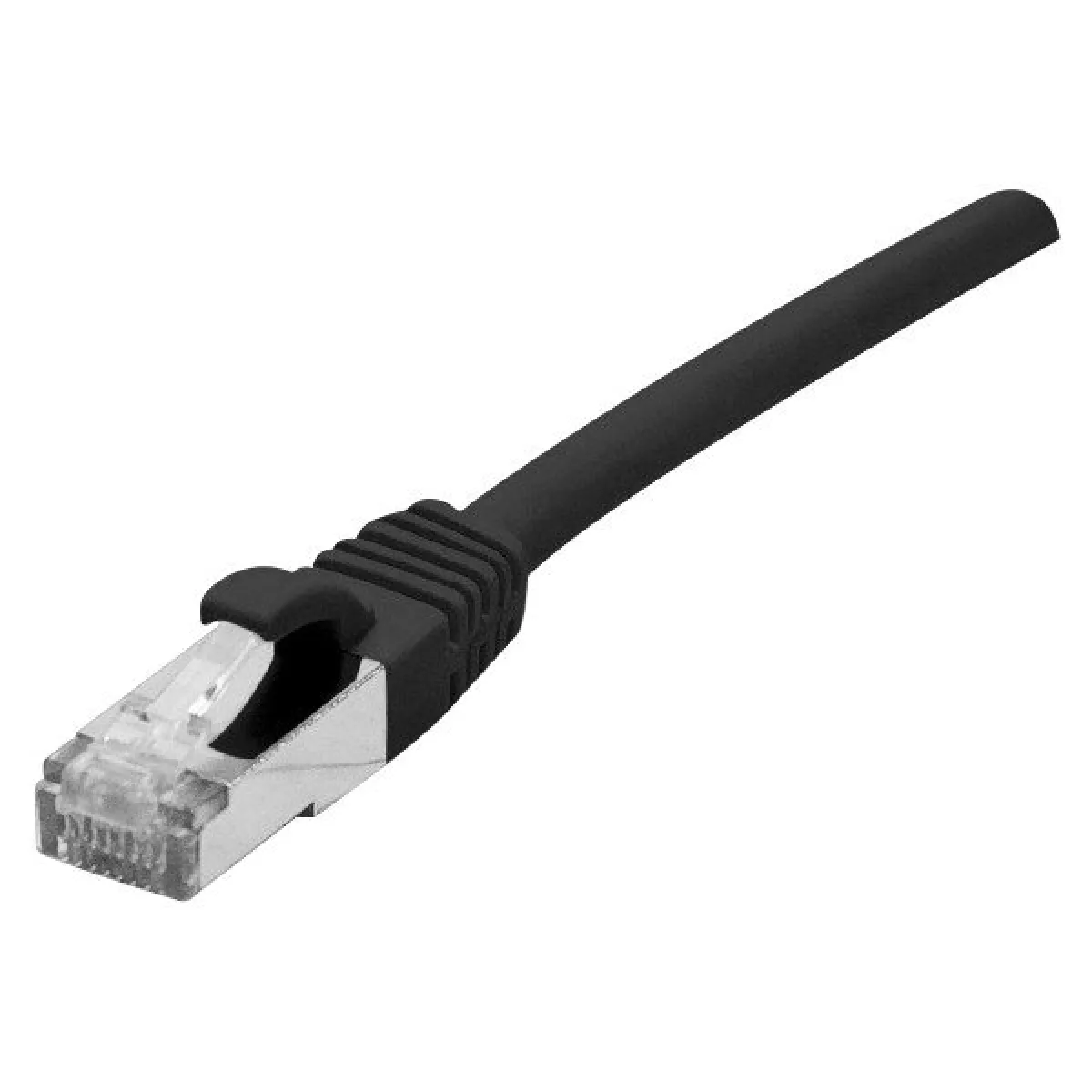 Dexlan Noir Câble Rj45 Étanche Catégorie 6A - 1 M