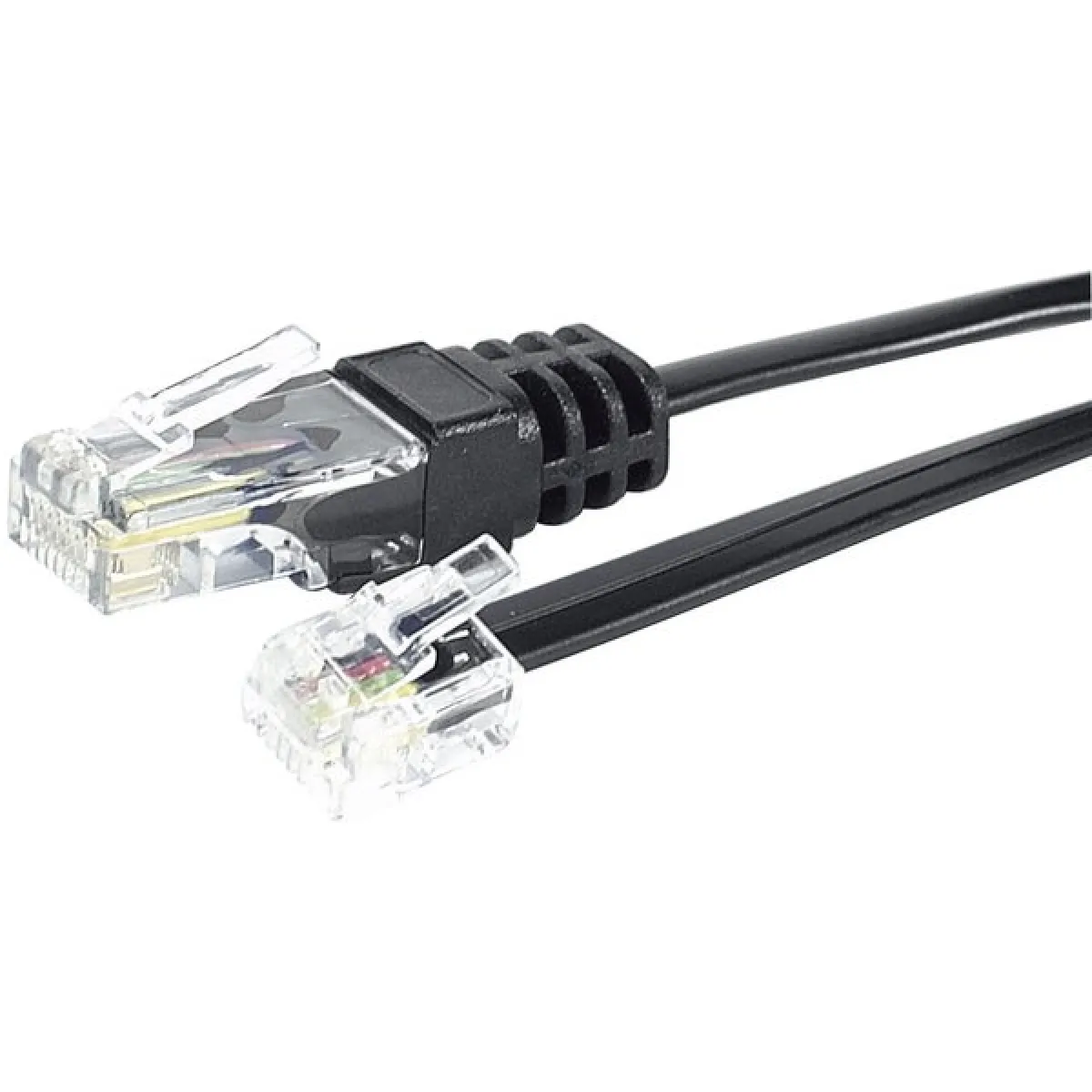 MCAD Generic Cable De Telephone 2 2M Noir de Inmac Wstore - Image 3