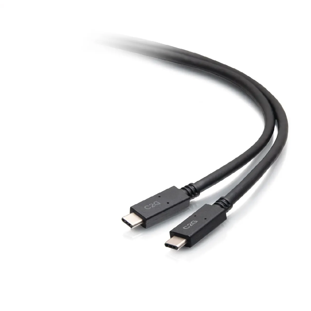 C2g Noir Câble Usb-C Vers Usb-C - 1 M