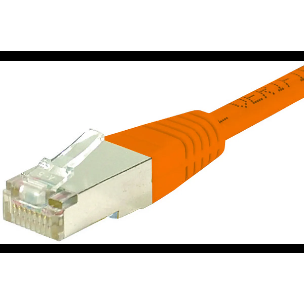 Dexlan Orange Câble Rj45 Cat.6 S/Ftp - 1 M