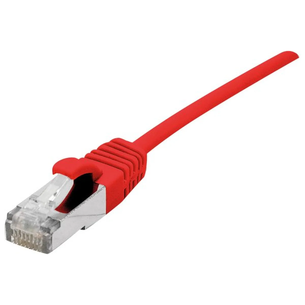 Dexlan Rouge Cordon Rj45 Blindé Cat 6A - 1 M