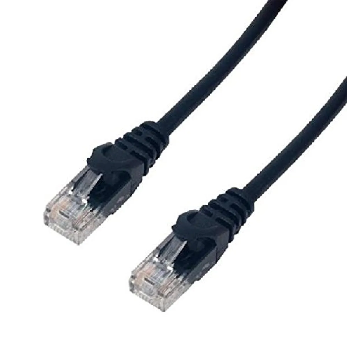 Cable réseau MCL Cat6a U/UTP 5 m Noir - Image 2