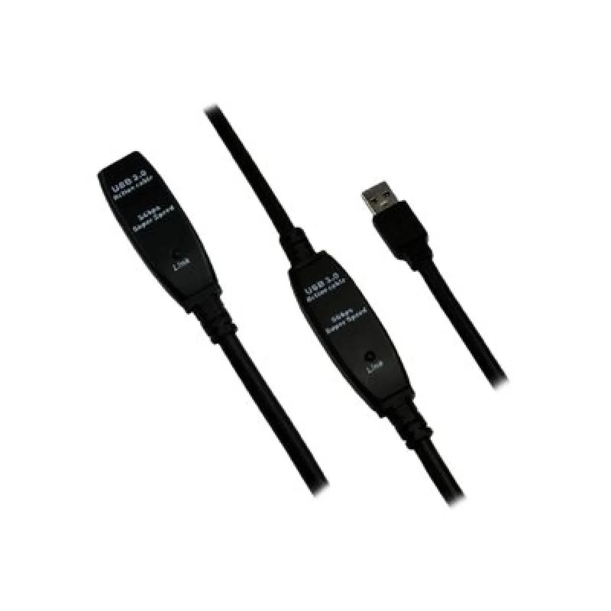 Mcl Noir Rallonge Usb 3.0 Active - 1 M