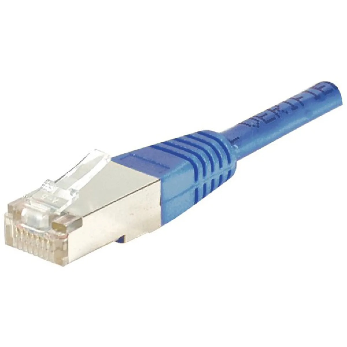 Cordon RJ45 patch FTP CAT 5e Bleu - 1,00 m