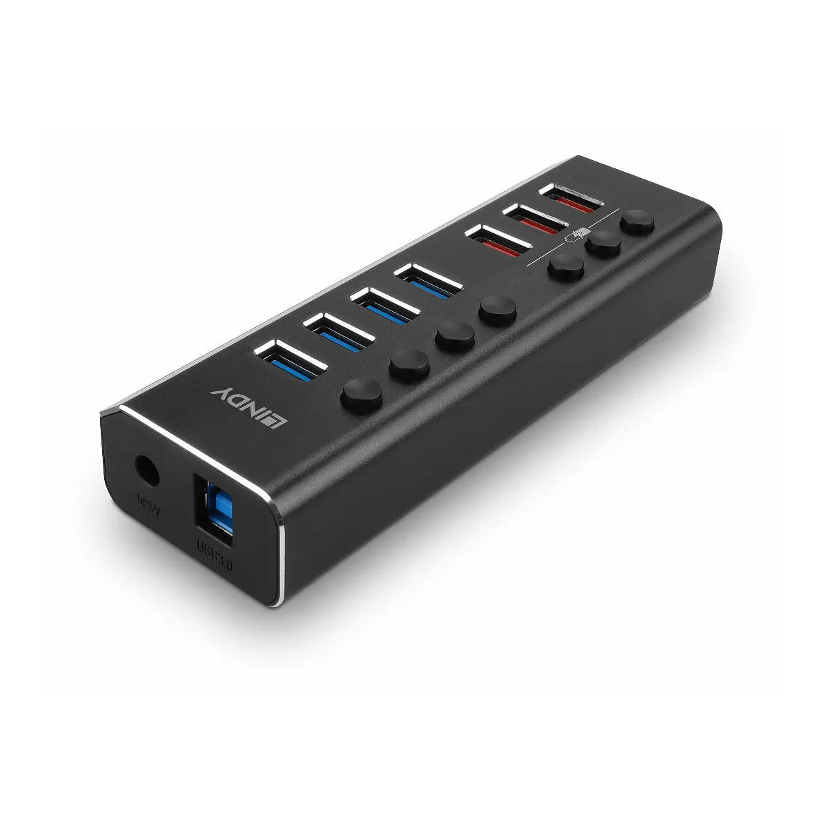 Lindy Concentrateur (Hub) Avec Ports De Charge Rapide 3.0 7 Ports Taille 3 de Inmac Wstore - Image 3