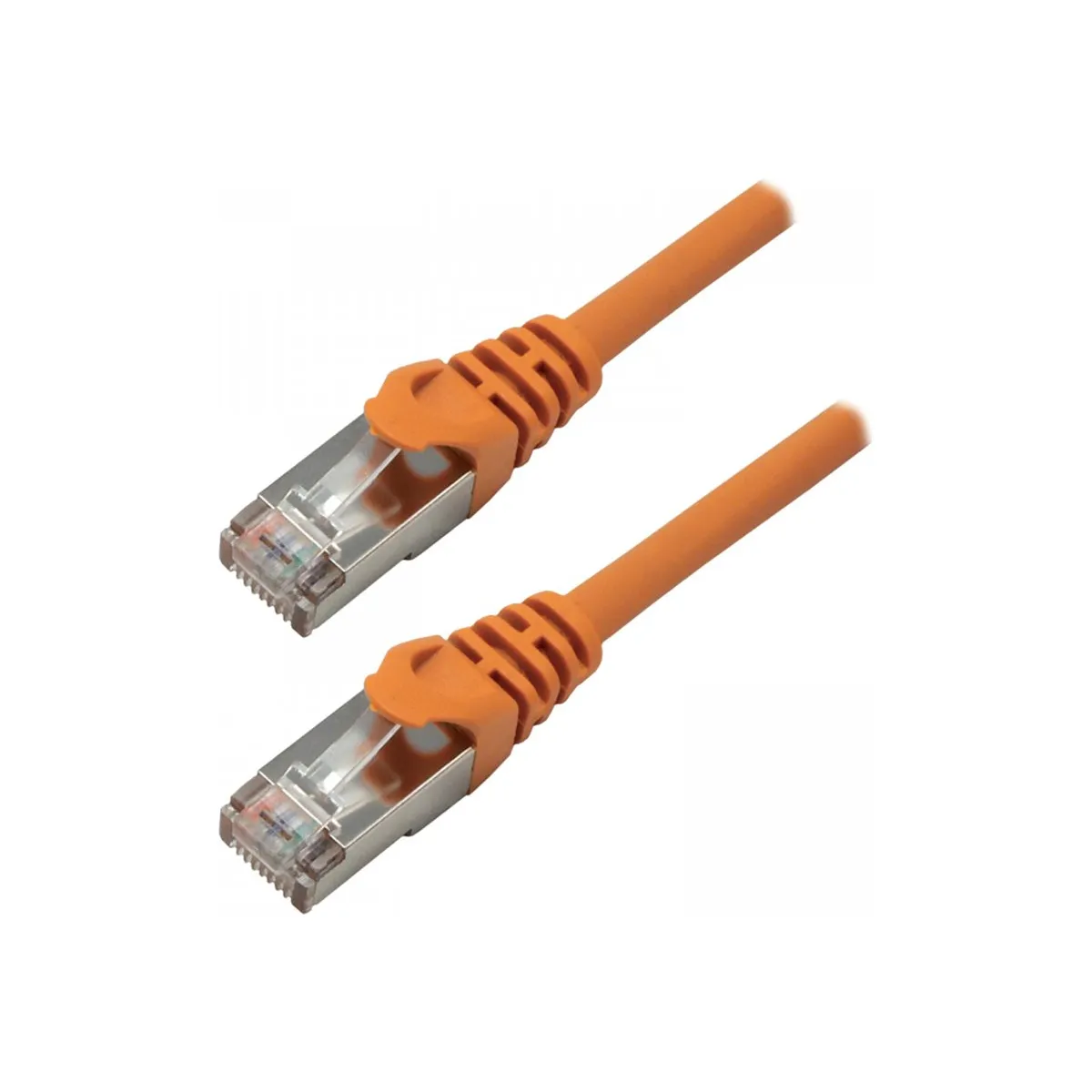 Mcl Orange Câble Réseau Rj45 Catégorie 7 - 1 M