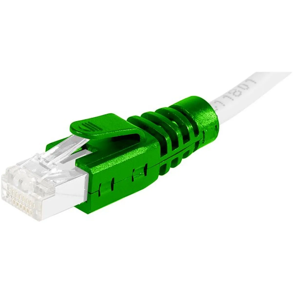 Dexlan Vert Manchon Rj45 Clipsable - 6 Mm - 10 Pièces