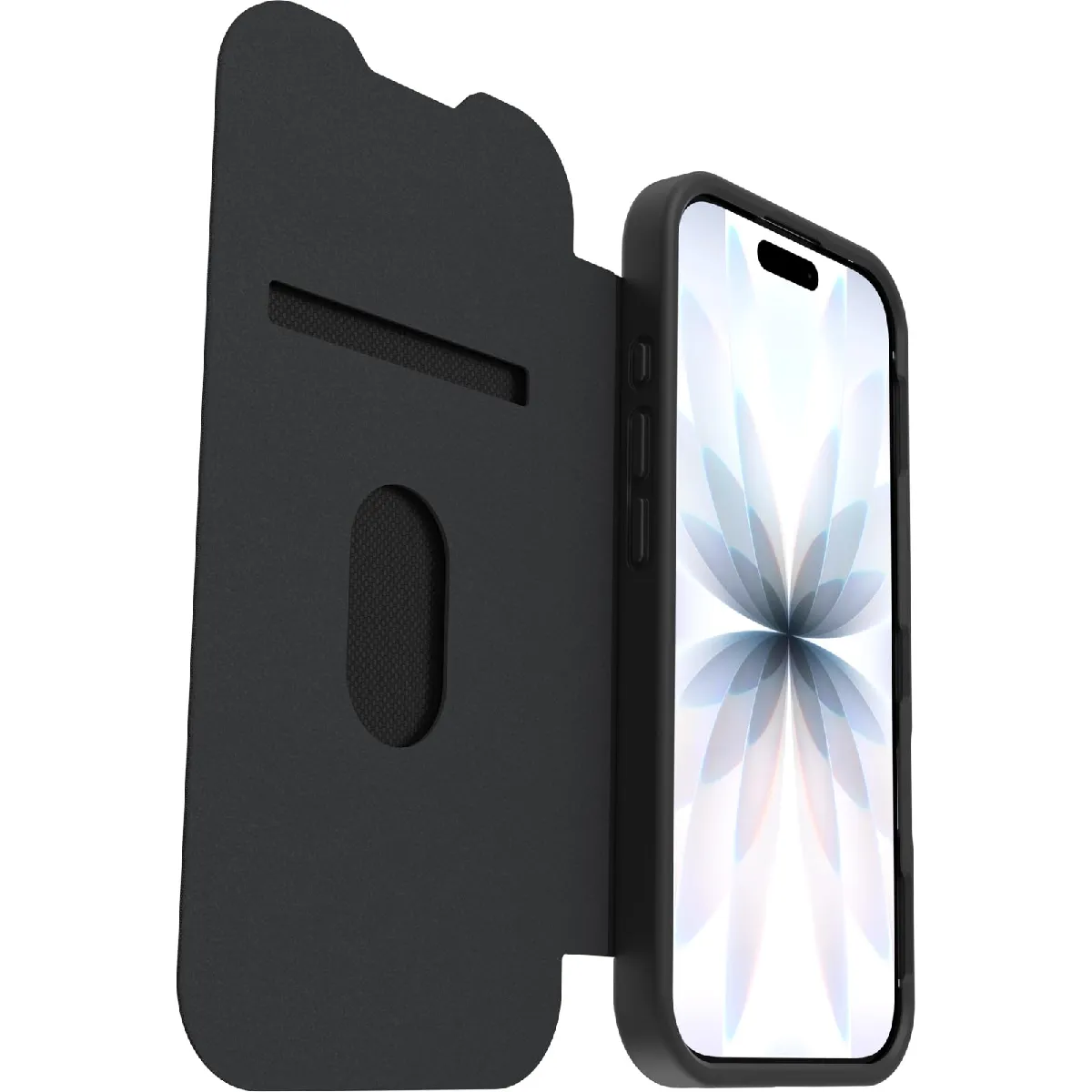 Funda para móvil OtterBox React Folio MagSafe Transparente Negra para iPhone 17 - Image 2