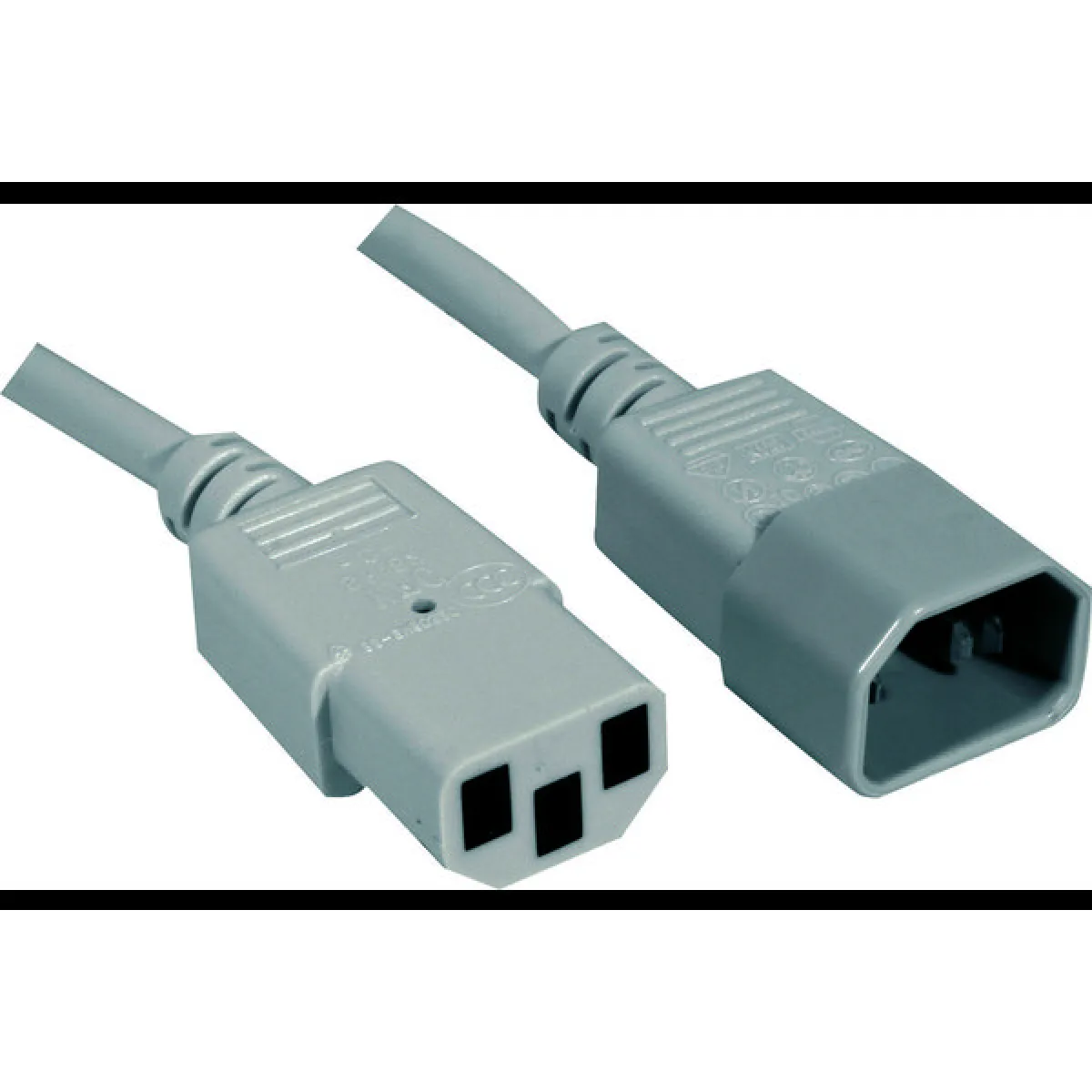 Dexlan Clair Rallonge D'alimentation Pour Pc, Moniteur Et Onduleur (1.8 M) - (Coloris )