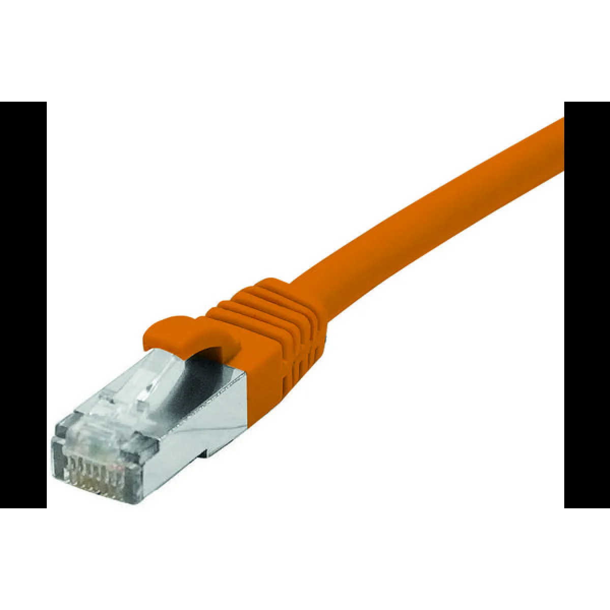 Générique CORDON PATCH RJ45 F/UTP CAT 6 LSOH Snagless Orange - 15 m