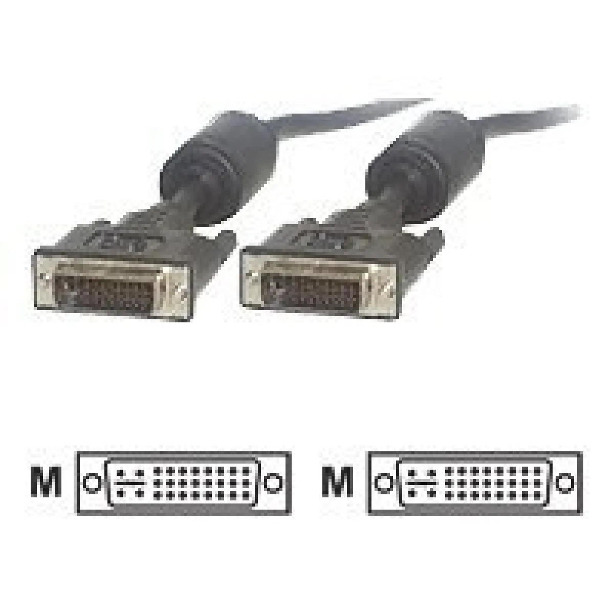 Cable DVI-I Mâle/Mâle Dual Link 2m MCL - Image 3