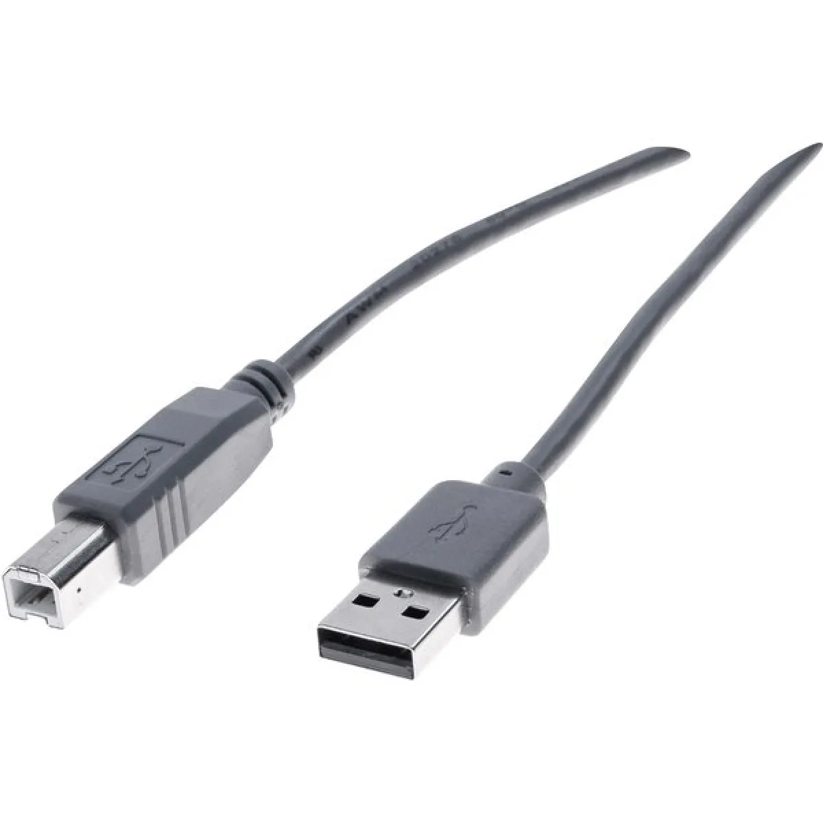 Dexlan Gris Cordon Éco Usb 2.0 Type A /B - 1,0 M