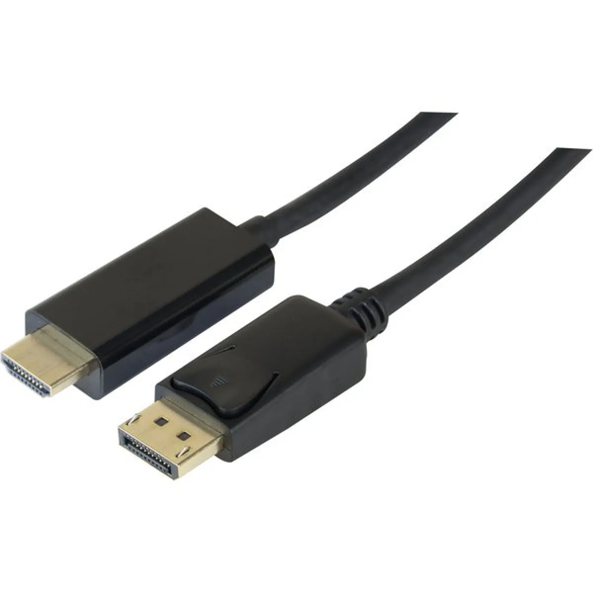 exertis Connect - Grande vitesse adapter cable - DisplayPort mâle pour HDMI mâle - 3 m - noir - support 4K30Hz (3840 x 2160)