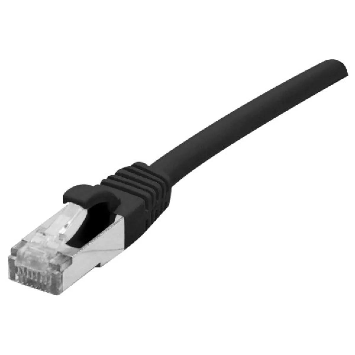 DEXLAN Cord RJ45 sur câble CAT 7 S/FTP LSOH SNG noir - 1,5 m
