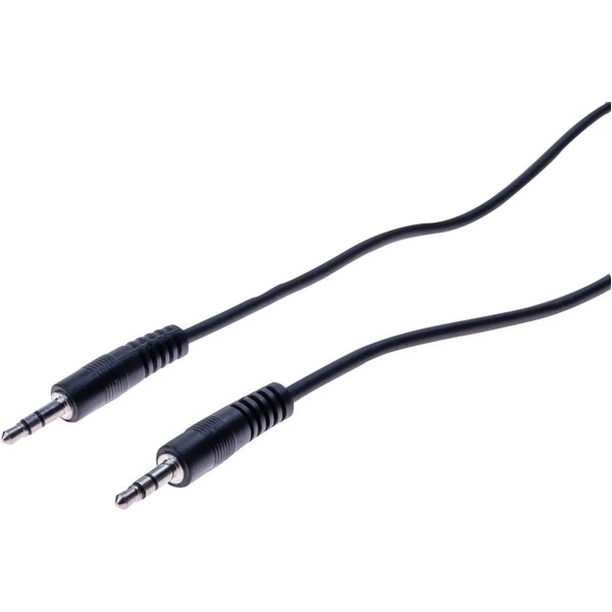 Dexlan Noir Cordon Stéreo Jack 3.5 Mm - 1,5 M