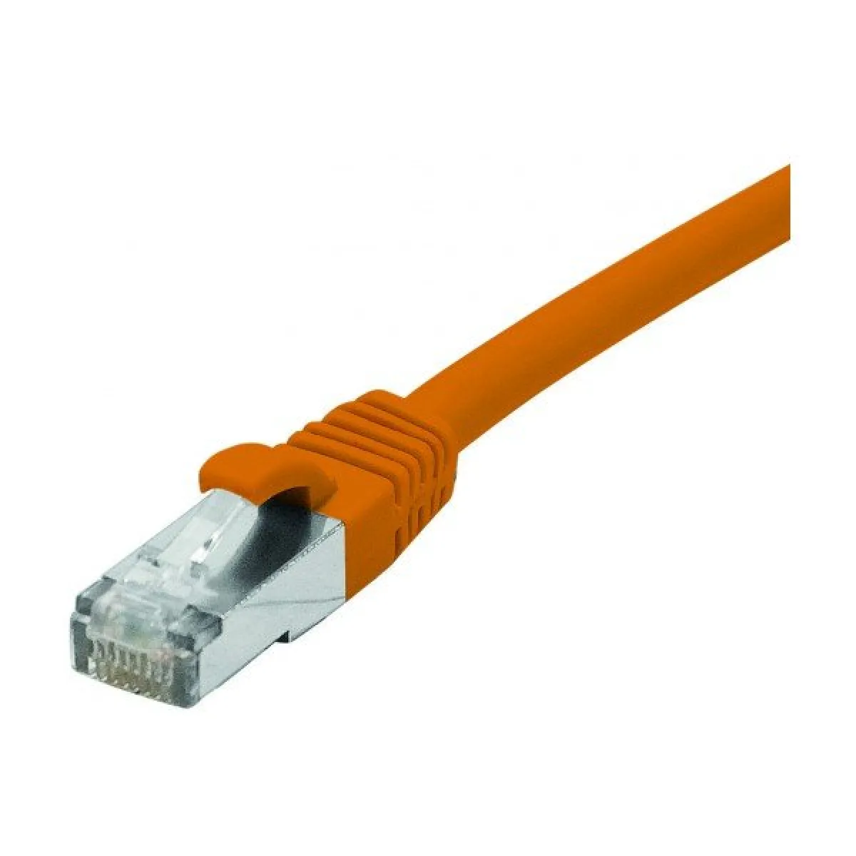 Dexlan Câble RJ45 catégorie 6A - 1 m - Orange