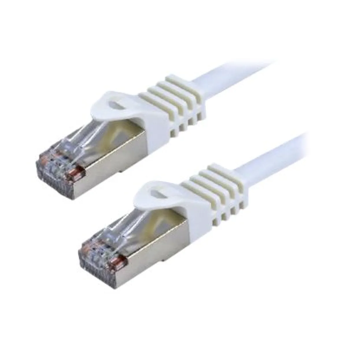Mcl Blanc Câble Réseau Cat 7 - 1 M