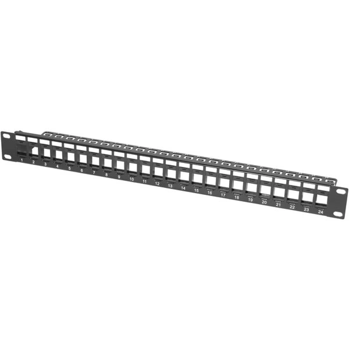 Dexlan Noir Panneau De Brassage 24 Ports Utp
