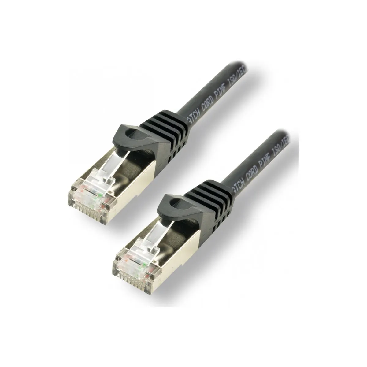 Mcl Noir Câble Réseau Cat 7 - 1 M