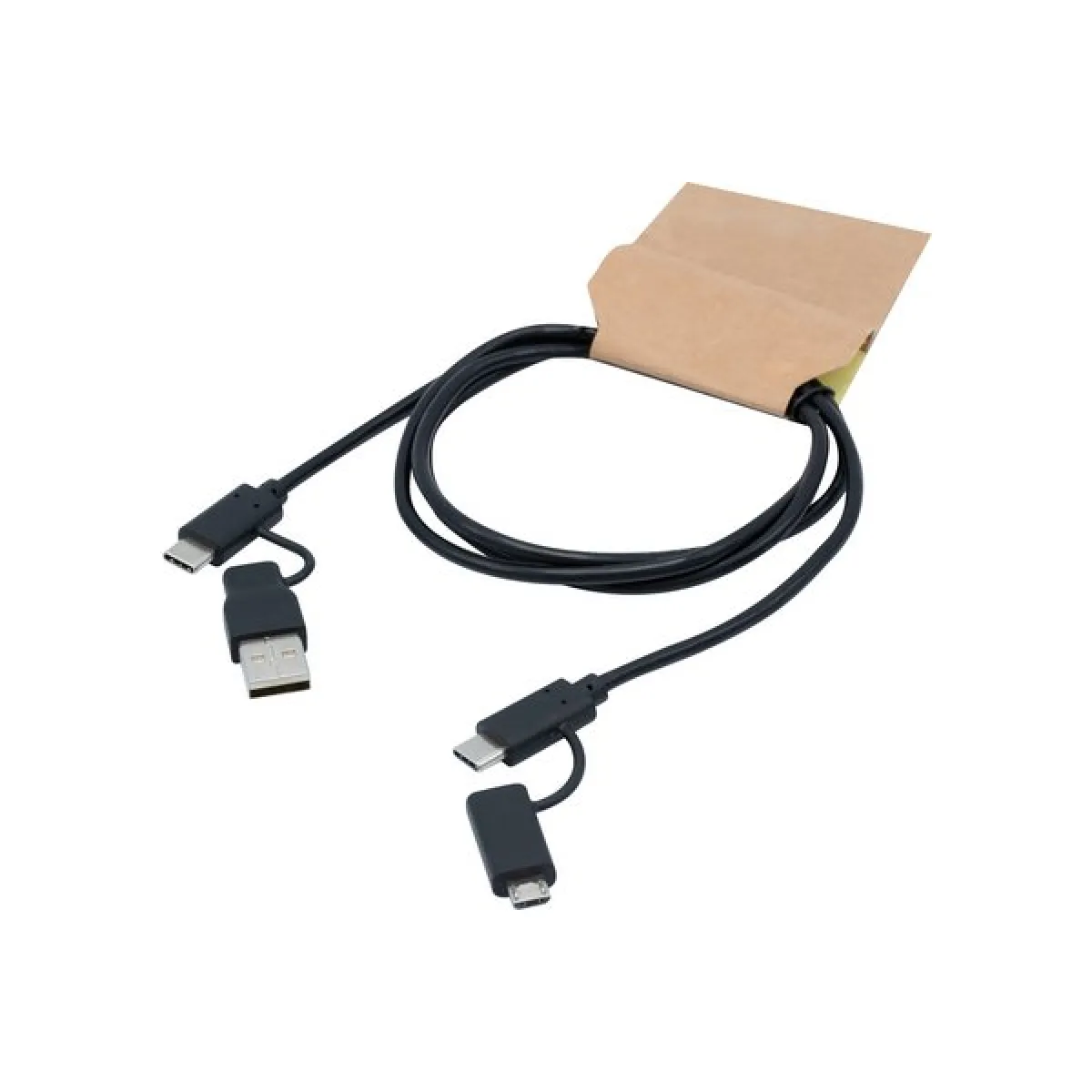 Dexlan Noir Câble Usb-C De Charge Et Données - 60 W - 1 M