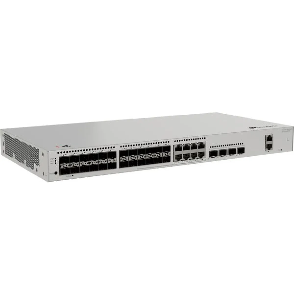 Huawei eKitEngine S310 Series S310 24ST4X Commutateur C2+ Géré 16 x Gigabit SFP + 8 x SFP Gigabit combiné + 4 x 1 Gigabit / 10 Gigabit SFP+ flux d'air de 'avant vers le côté Montable sur rack - vue 2