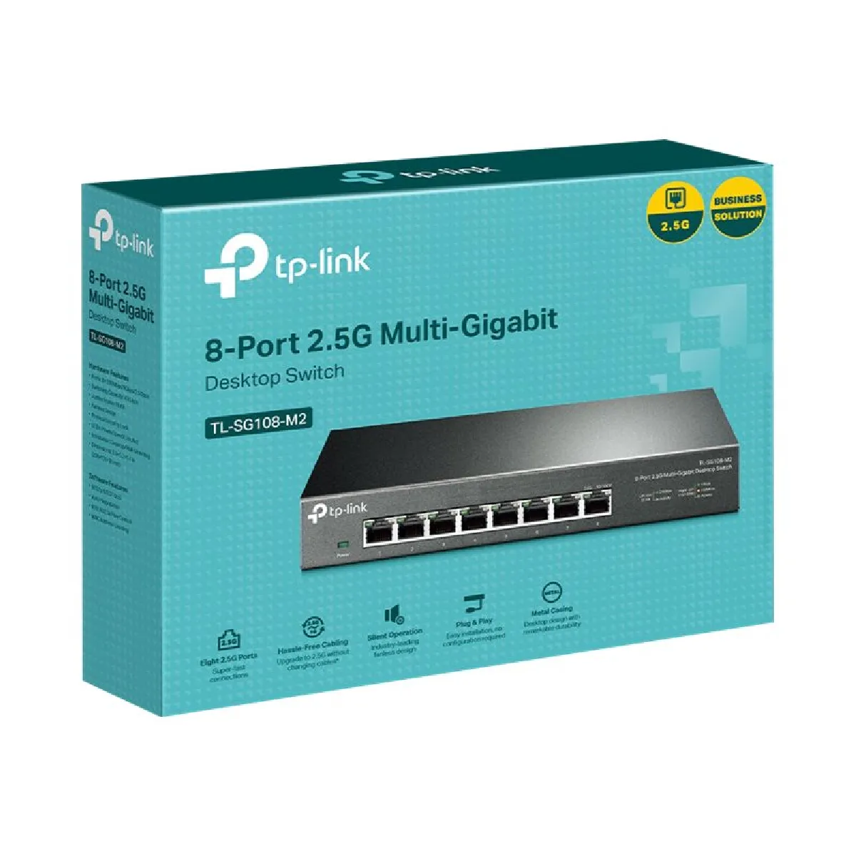 TP-LINK 8-Port 2.5G Multi-Gigabit Desktop Switch