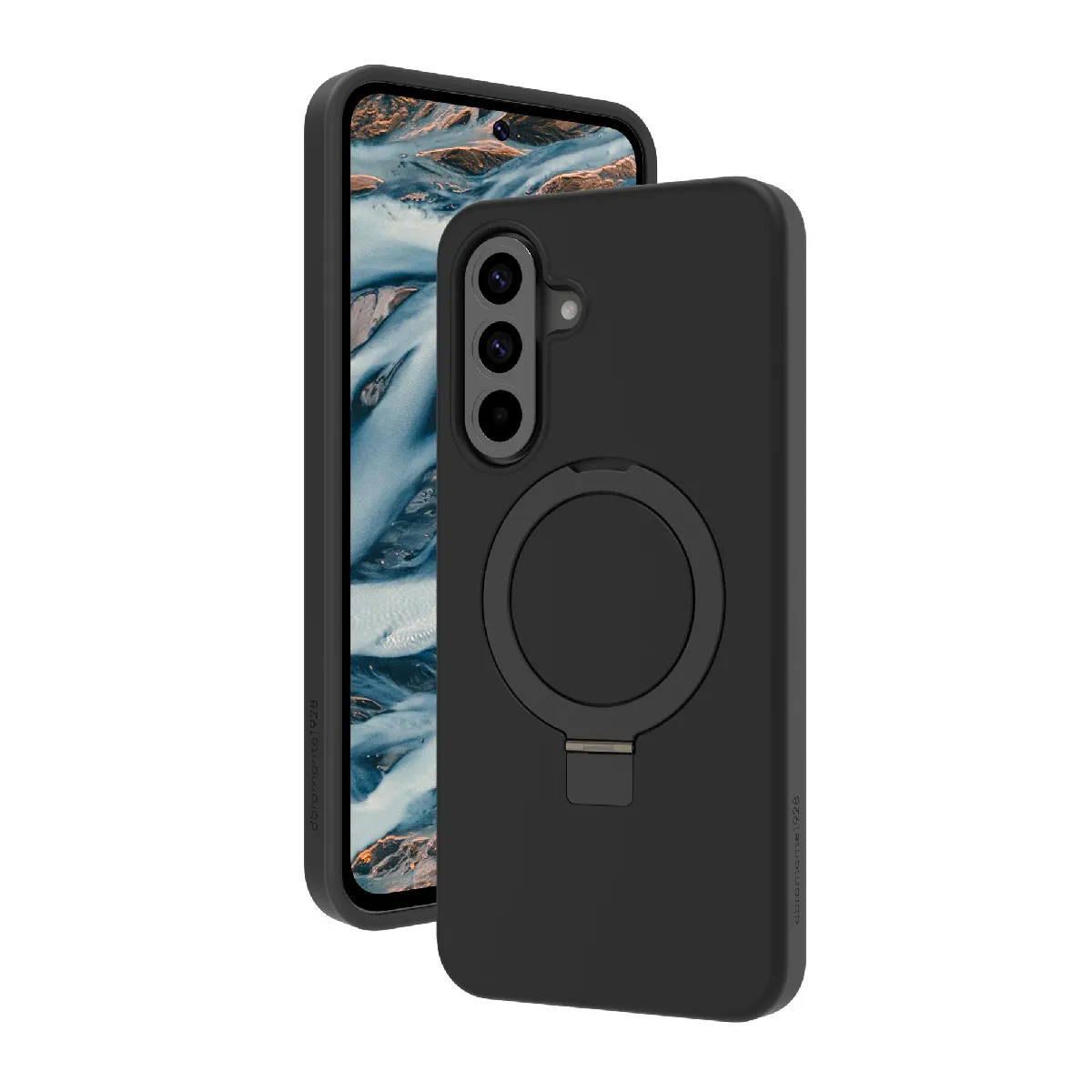 Dbramante1928 Noir Coque Avec Béquille Iceland Pro Samsung Galaxy A56 5G
