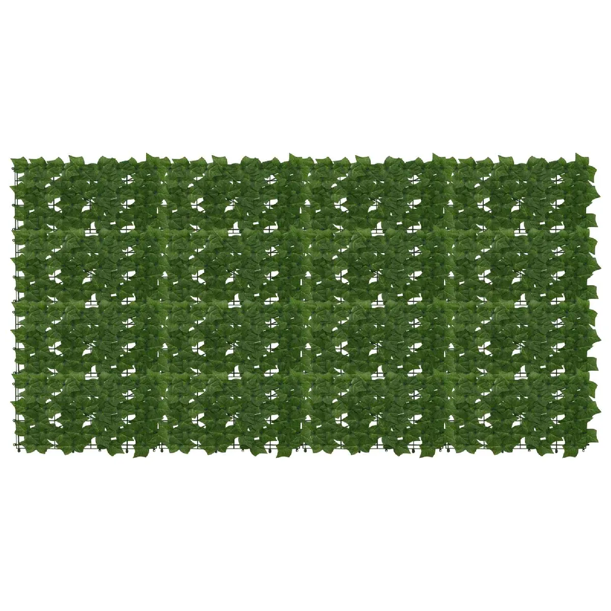 vidaXL Écran de balcon avec feuilles 200 x 100 cm - vue 3