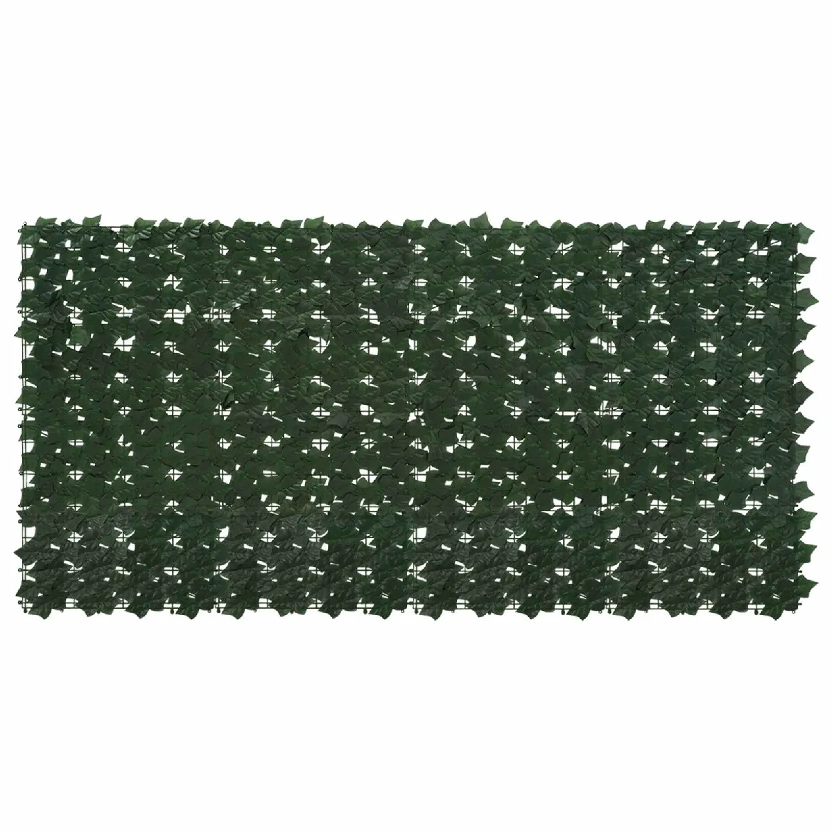 vidaXL Écran de balcon avec feuilles 200 x 100 cm