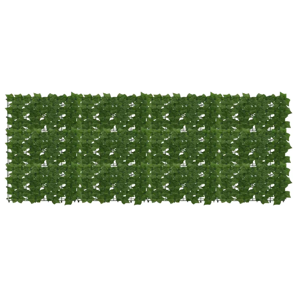 vidaXL Écran de balcon avec feuilles 200 x 75 cm - vue 3