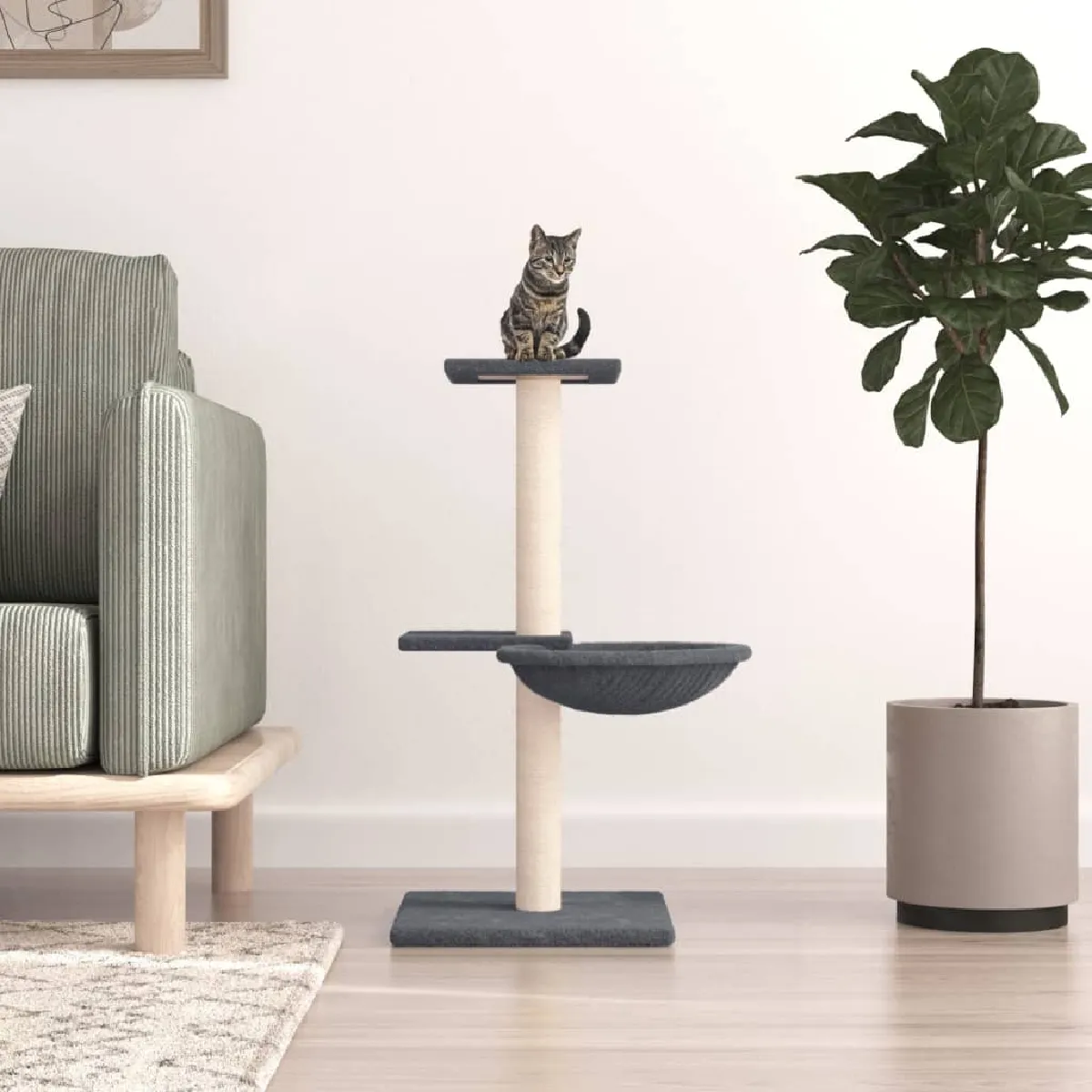 vidaXL Arbre à chat 72 cm - vue 2