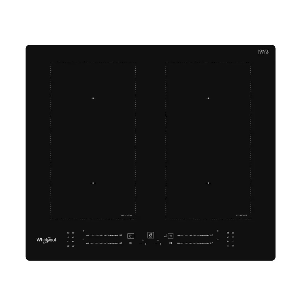 Plaque De Cuisson Induction WHIRLPOOL WLS7260NE – 4 Foyers, 7200W - vue 5