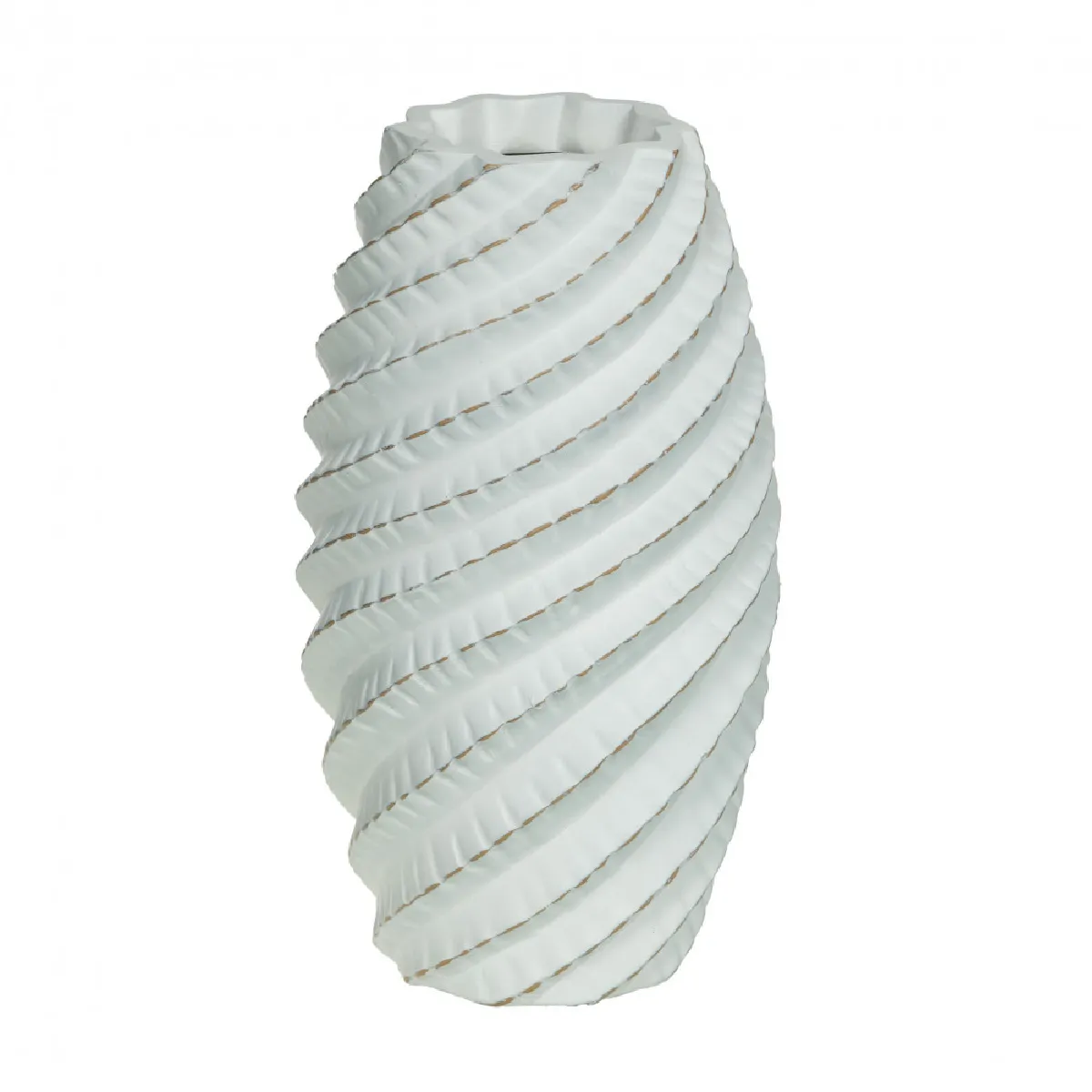 Vase Biwa petit modèle résine 21.00 cm Amadeus 21.00x21.00 cm - Image 2