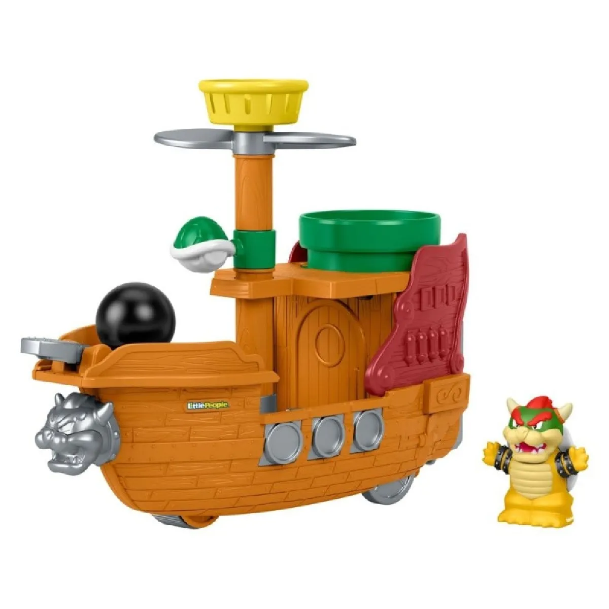 Super Mario Playset My Mario Little People Vaisseau de Bowser - vue 7
