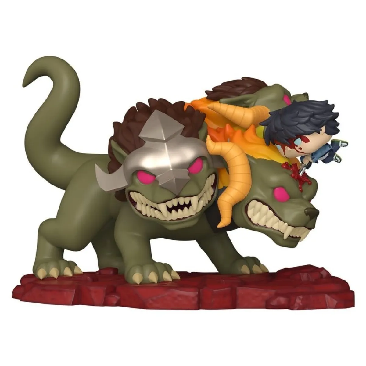 Figurine Funko Pop Animation Solo Leveling Sung Jinwoo vs. Cerberus - vue 2