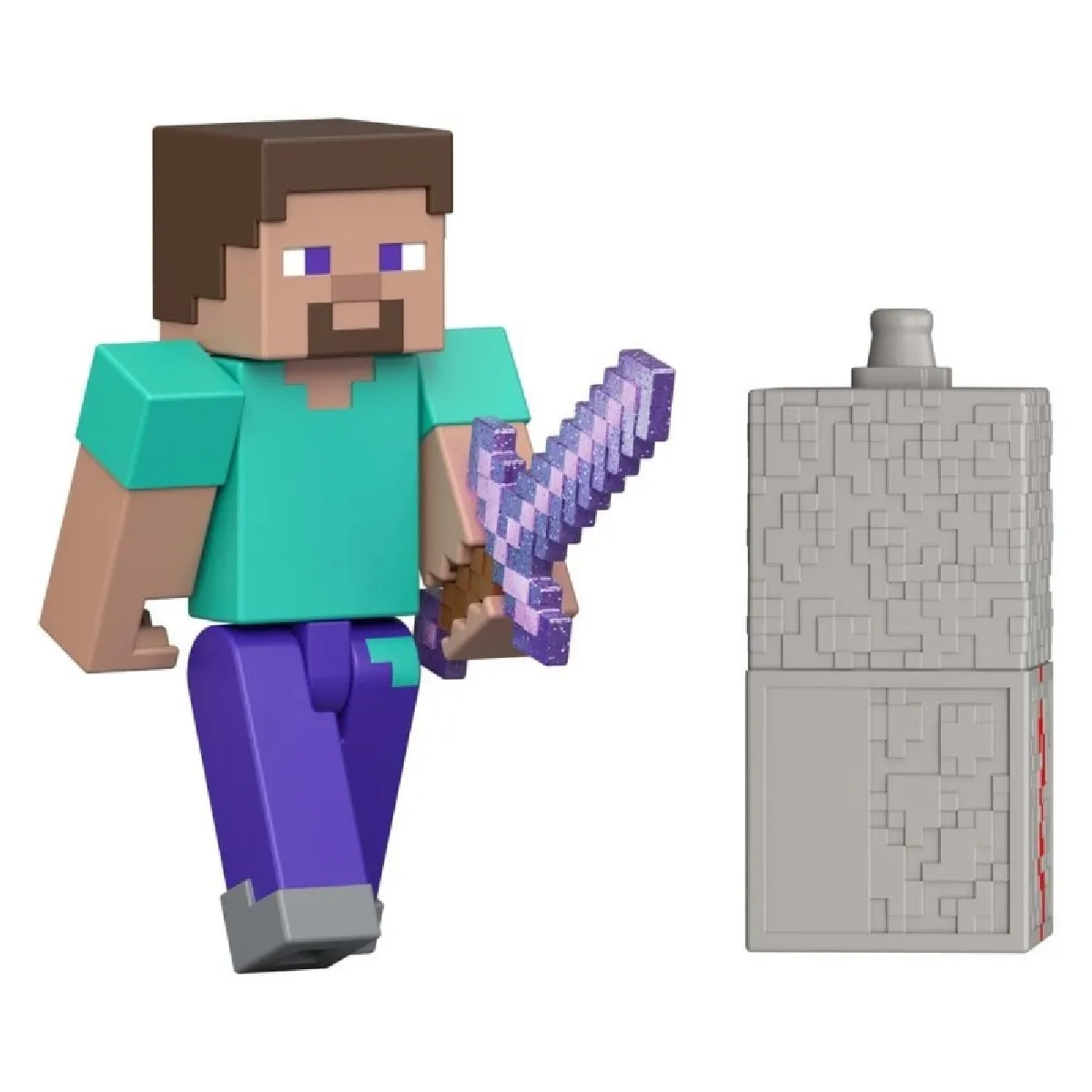Minecraft Figurine Steve Redstone - vue 8