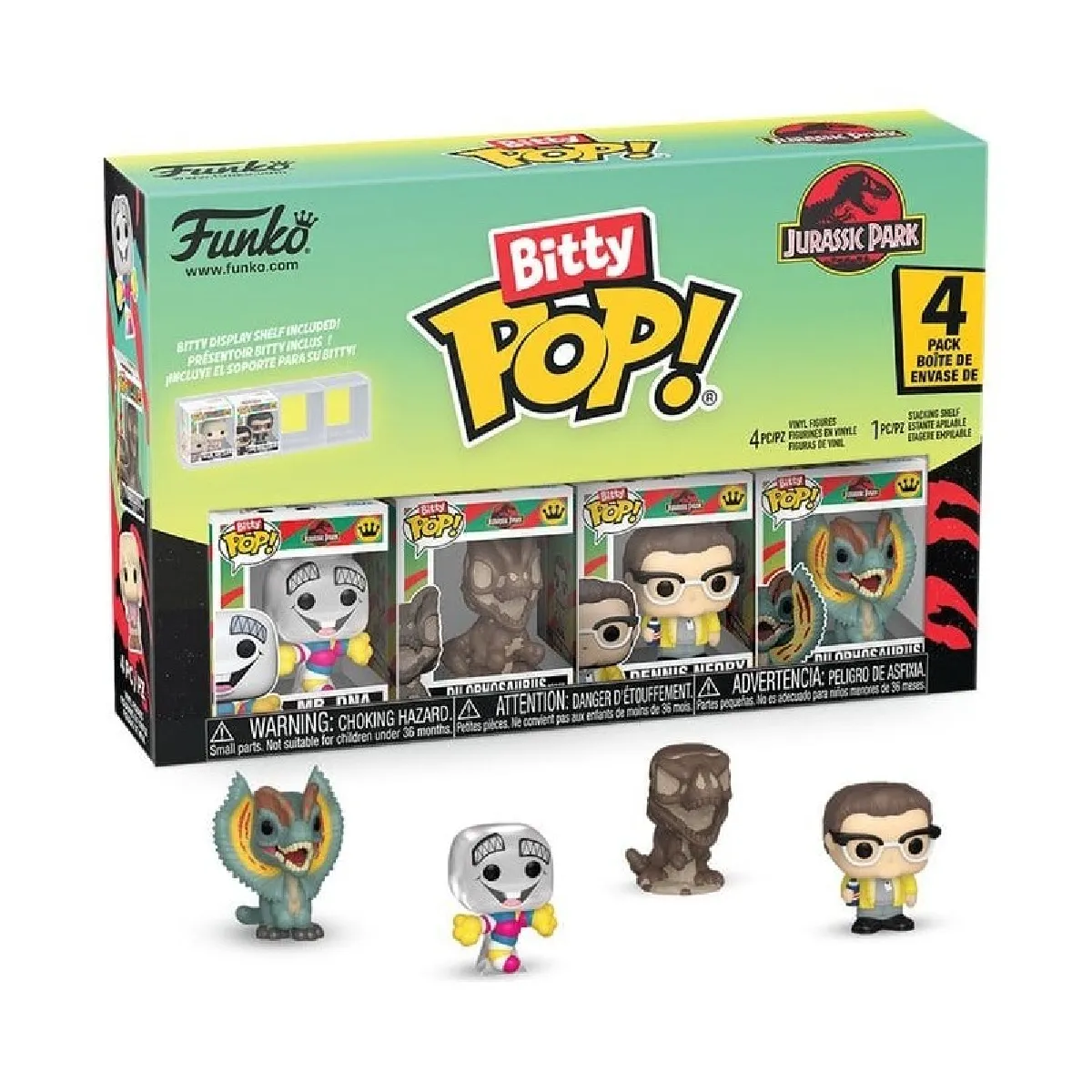 Funko Figurine Pop - Jurassic Park - Bitty Pop (Série 3) (92955)