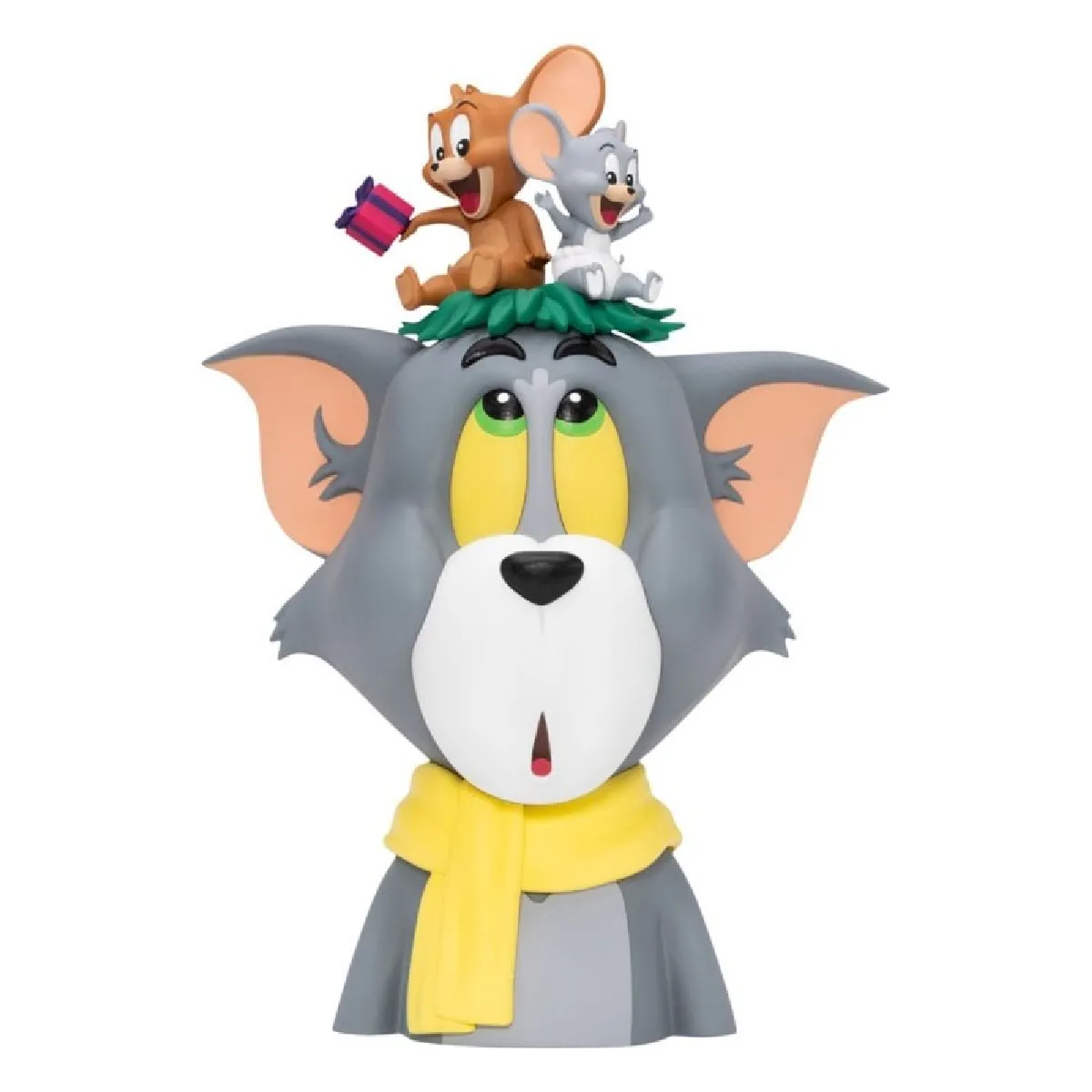 Beast Kingdom Toys Tom & Jerry Cheesy Wishes - Figurine Tom, Jerry & Tuffy 15 Cm