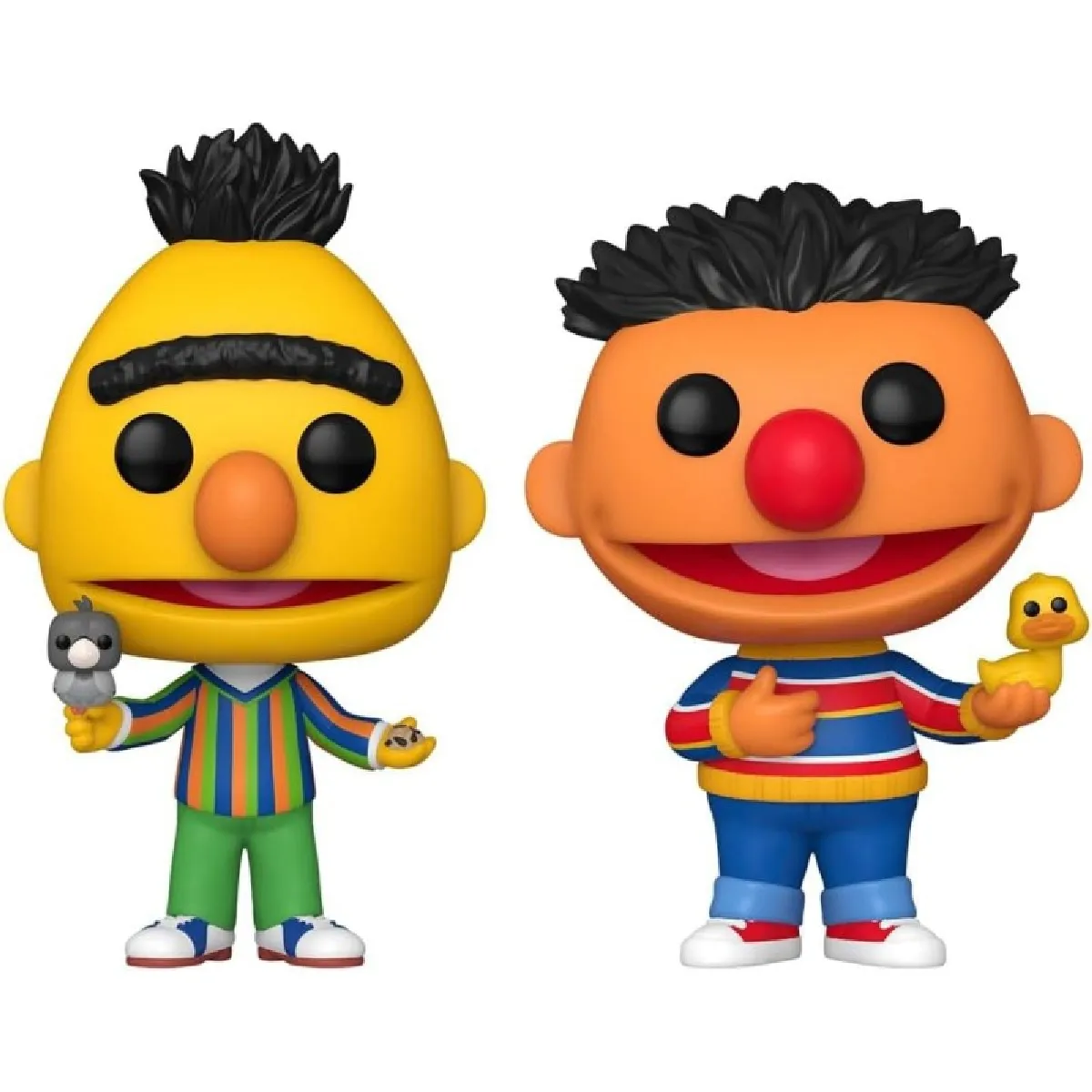 1 Rue Sésame Pack 2 figurines POP! Bert & Ernie 9 cm