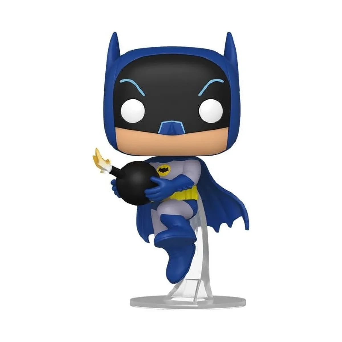 Batman 66 Figurine POP! Heroes Batman avec un Bombe 9 cm