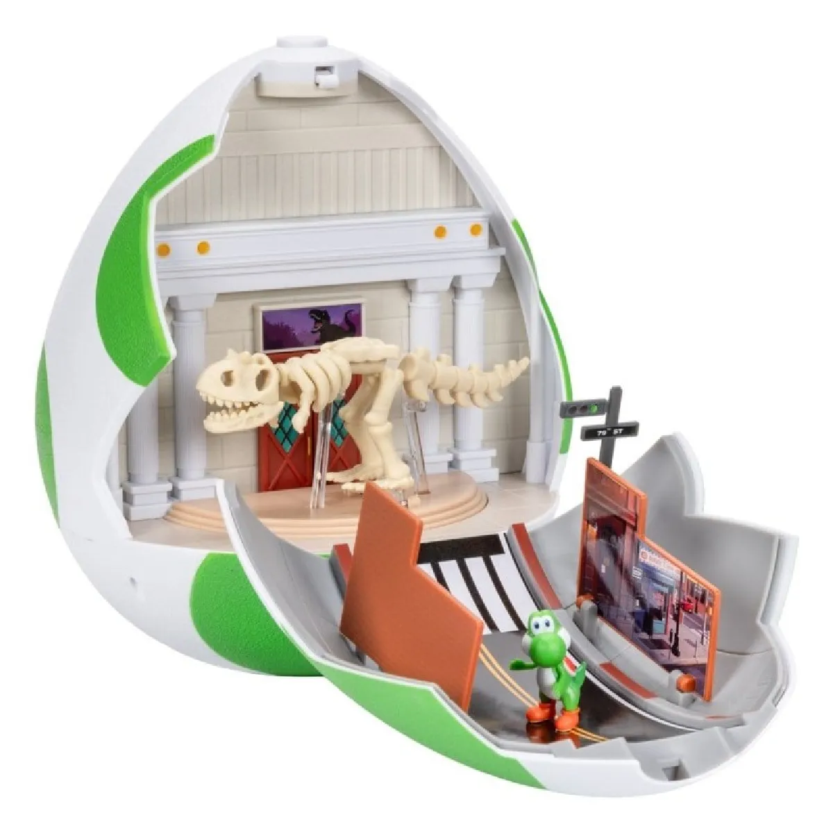 Jakks Pacific Super Mario Galaxy, Le Film - Playset Avec 2 Mini Figurines Oeuf De Yoshi