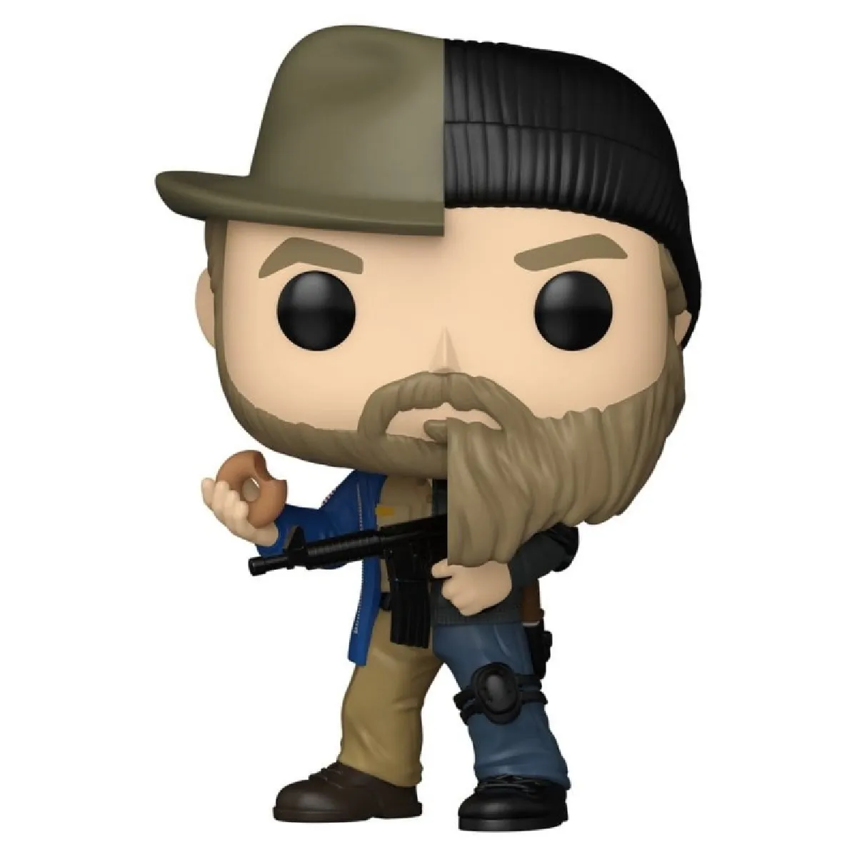 FUNKO Stranger Things - Figurine POP! Jim Hopper (Divis&eacute;) 9 cm